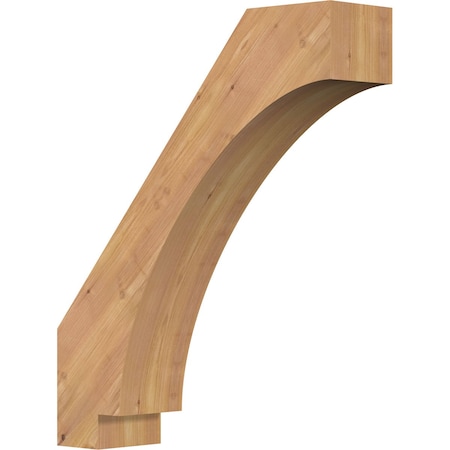 Ekena Millwork 5 1/2"W x 22"D x 26"H Imperial Smooth Knee Brace, Western Red Cedar BRC06X22X26IMP00SWR
